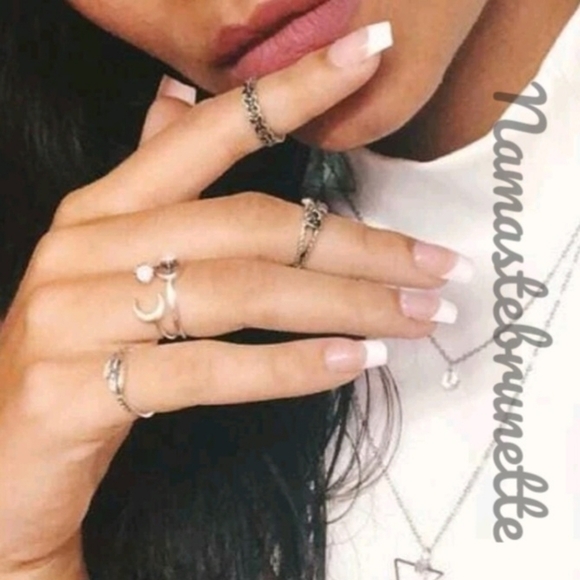 2/$16 French Manicure Press On Nails - Picture 4 of 16